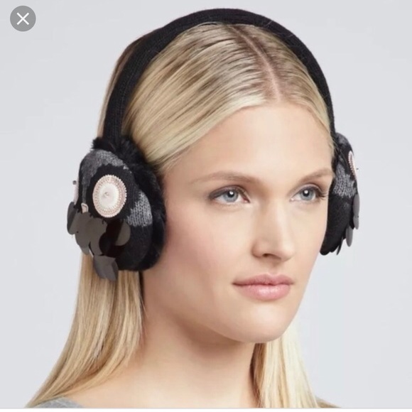 kate spade Accessories New Kate Spade Night Owl Ear Muffs Poshmark